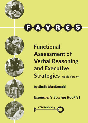 AFE101 - ADULT FAVRES - Examiner's Scoring Booklets (Pkg 25) (Level B)